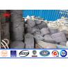 Buy cheap 69kv 65feet 75feet Steel Power Pole Electrical Q235 from wholesalers
