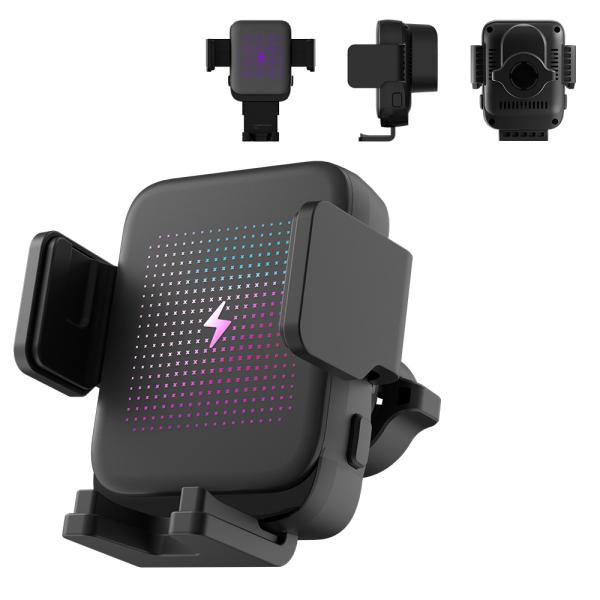 Buy cheap Three Axis Linkage Clamping Arm Magsafe Car Mount Small Car Magsafe Charger from wholesalers