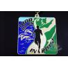 Buy cheap Running Fishing Or Funny Custom Sports Events Medals Bespoke Logo Shiny Gold Plating from wholesalers