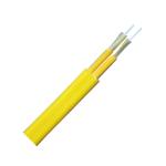 Flat fiber optic cable, duplex flat twin 2core indoor fiber optic cable,