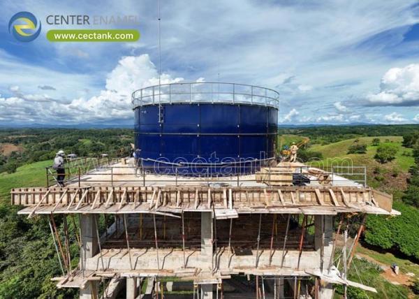 Buy cheap Durable Glass Lined Water Storage Round Tank with Convenient Installation from wholesalers