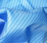 Conductive Cleanroom Anti Static Textiles 5MM Grid Polyester ESD Fabrics