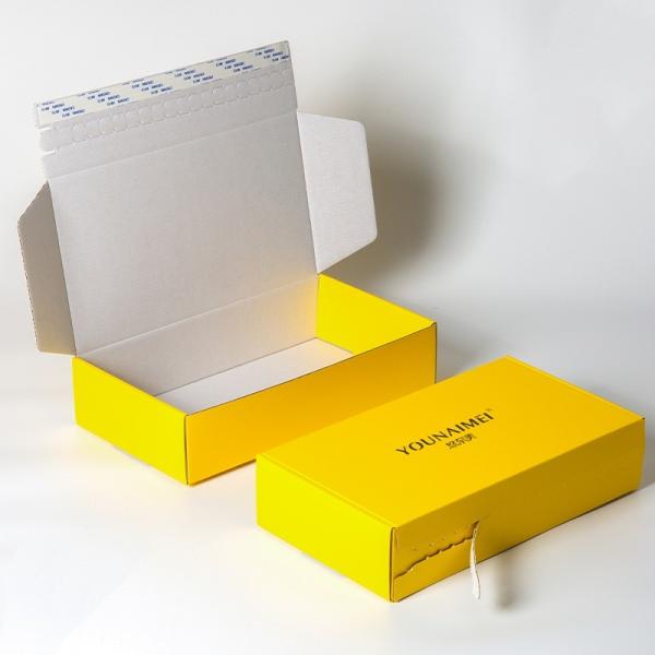 Buy cheap Custom Mailer Box With Tear Strip For Clothes Full Color Eco-Friendly Packaging Boxes from wholesalers