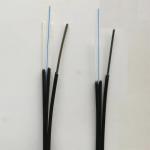 Lightweight Waterproof LSZH/PVC Jacket FTTH Network Indoor Drop Cable