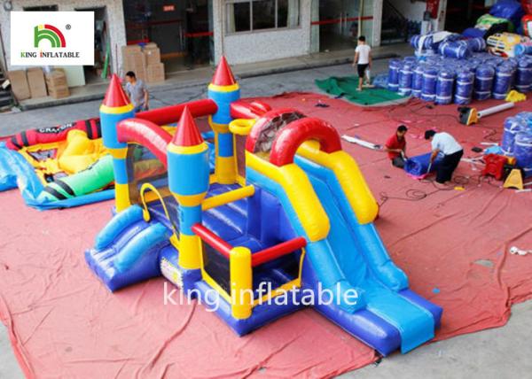 Buy cheap Outdoor Inflatable Bounce Castle PVC Tarpaulin School Activity UL CE Certification from wholesalers
