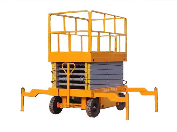 Buy cheap 500kg Aerial Work Platform 2.2kw , Height 20 Meters Heavy Duty Lift Table from wholesalers