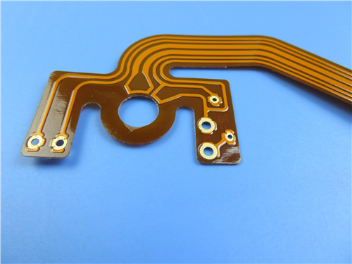 Weight reduction 2 Oz Copper Flexible PCB Board With Immersion Gold
