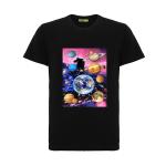 Black Unique 3D T - Shirt Lenticular Printing Service Soft TPU Material