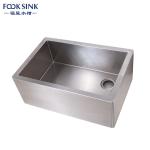 Single Apron Stainless Steel Kitchen Sink / Vintage Bathroom Farmhouse Sink
