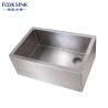 Buy cheap Single Apron Stainless Steel Kitchen Sink / Vintage Bathroom Farmhouse Sink from wholesalers