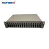 Buy cheap Card Media Converter Chassis 19'' 2U 16slots RacK Mount Chassis 2 Power Supply Card Type Iron Case from wholesalers