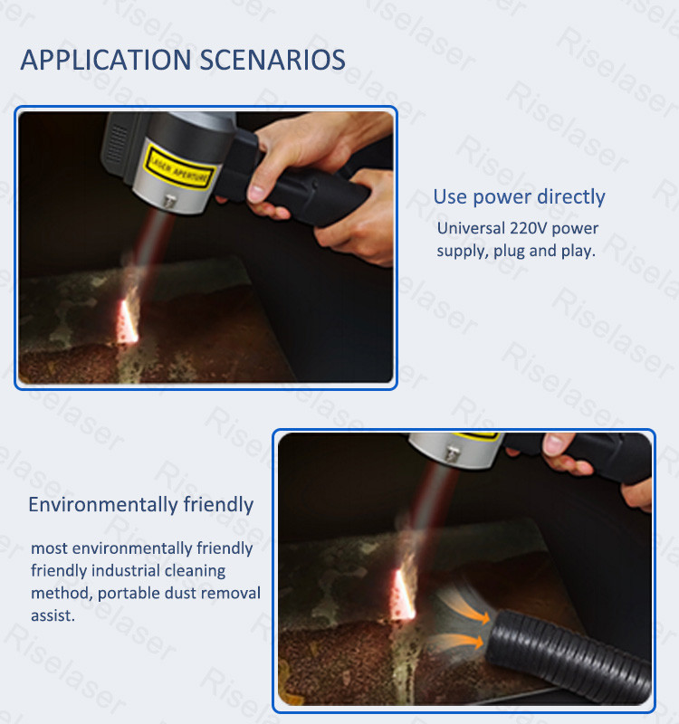 200w Industrial Laser Cleaning Machine For Rust Removal Manual / auto Operation