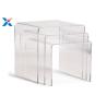 Buy cheap Modern Transparent Acrylic Furniture , Clear Acrylic Coffee Table In Living Room from wholesalers