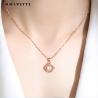 Buy cheap 45.5cm Christmas 8g Sterling Silver Jewelry Necklaces 14K 28mm Pearl Diamond Necklace from wholesalers