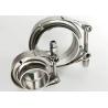 Buy cheap Ss304 OEM 2.5 Inch V Band Clamp With Male And Female Flange from wholesalers