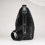 Exotic Crocodile Skin Men's Chest Bag Authentic Genuine Alligator Leather Male