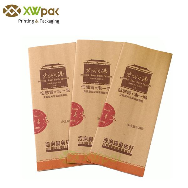 Buy cheap VMPET Coffee Beans Kraft Paper Packaging Bags / Vertical Corners Coffee Bags With Valve from wholesalers