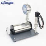 Small Maintenance Hydraulic Electrical Contact Oil Pressure Gauge For Gas Or
