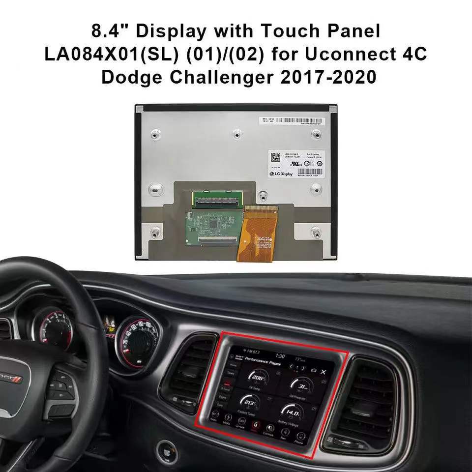 8.4 Inch IPS TFT LCD Touch Screen TFT Display For Chrysler Jeep Ram Car Navigation