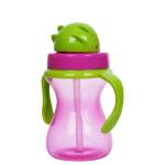 Double Handles BPA Free 6oz 190ml Baby Weighted Straw Cup