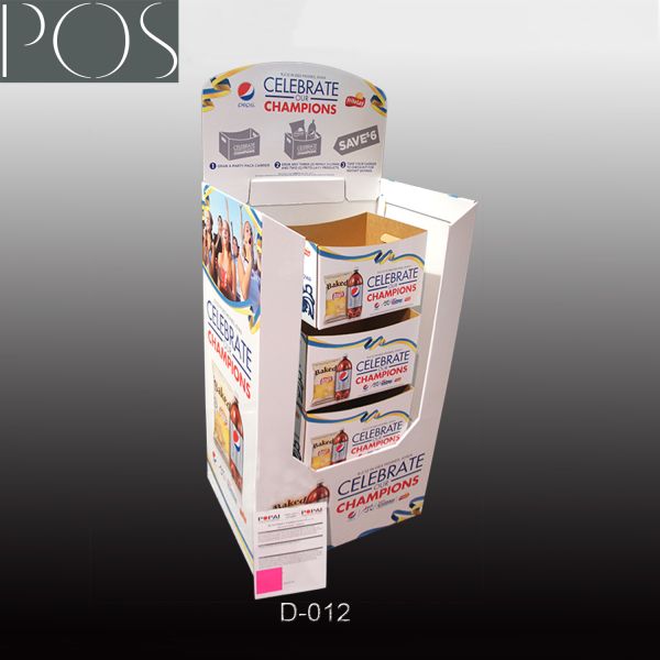 Buy cheap Food packing corrugated dumpbin unit display stand from wholesalers