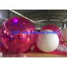 Buy cheap 3M Pink Purple Inflatable Mirror Balloon Flying Balloon For Events Decoration from wholesalers