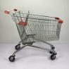 Buy cheap European Style Customized Grocery Shopping Trolley 150L Metal Supermarket Trolley Powder Coating from wholesalers