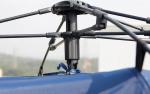 210*165*176CM Blue 210D Polyester Waterproof Automatic Fiberglass Frame Pick Up