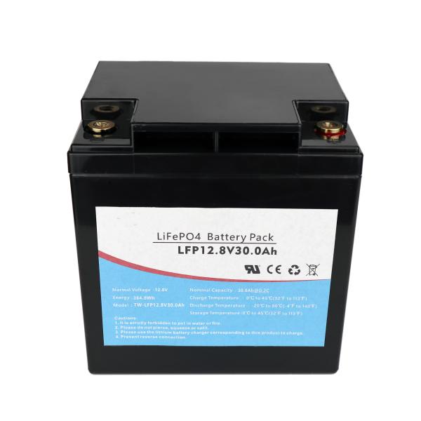 Buy cheap Customized 12V 30Ah Lithium Battery Solar Storage Bulit in BMS from wholesalers