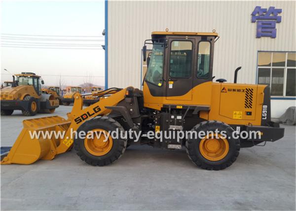 Buy cheap High End SDLG Wheel Loader LG918 Yuchai Engine 1800Kg Rated Load from wholesalers