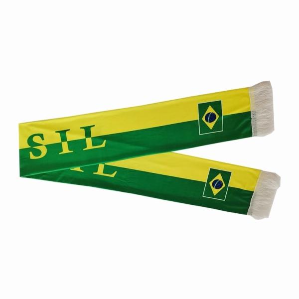 Buy cheap Custom Flag Scarfs 100D Polyester Digital Printing Football Scarfs from wholesalers