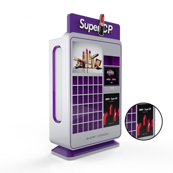 Buy cheap 220V Makeup Coin Vending Machine , Self Service Lipstick Vending Machine from wholesalers