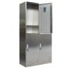 Buy cheap Modern Changing Room Medicine Display Cabinet , 4 Door Double Tiers Staff Room Lockers from wholesalers