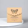 Buy cheap Custom kraft paper candy box personality black cardboard hollowed window box custom from wholesalers