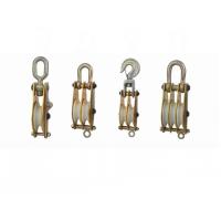 Buy cheap Aluminum Alloy Plated With Nylon Sheave Hoist Pulley Block and Tackle product