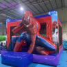 Buy cheap Playground Spiderman Theme Bounce House Outdoor Children Inflatable Castle from wholesalers