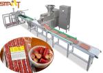 100 - 300kg / H Auto Meat Strip Traying System With Two Layers Belts Design