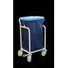 Buy cheap Simple Stainless Steel Medical Trolley Hospital Clinic Furniture With Dirt Bag from wholesalers