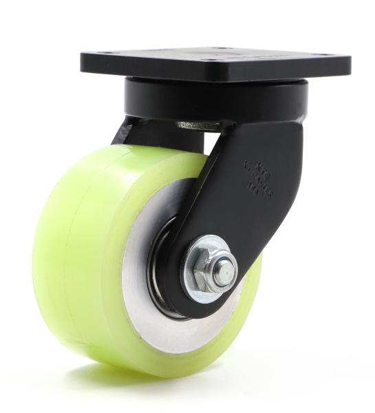 Buy cheap 2 Ton Heavy Duty Load Polyurethane Swivel Casters 200mm 8 inch from wholesalers