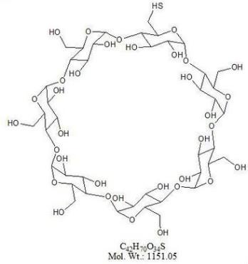 Buy cheap Mercapto-β-cyclodextrin[81644-55-5] from wholesalers