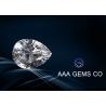 Buy cheap Jewelry Pear Cut White Moissanite , Created Moissanite Size 8mm x 10mm from wholesalers