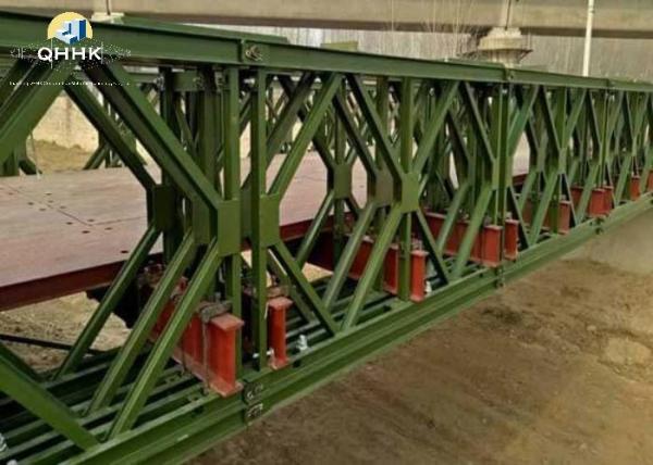 Quality High Strength Prefabricated Steel Truss Pedestrian Bridge ASTM Material for sale