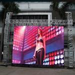 1R1G1B P10 Full Color Led Display , Led Video Wall Panels Rental Stage Dance
