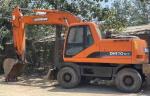 Used Doosan DH170w-7 Hydraulic Wheel Excavator 0.6m3 Bucket Capacity