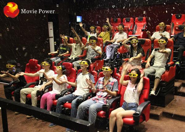 Buy cheap Latest Scientific Dynamic Journey 4D Movie Theater Thrill Rides Electric System from wholesalers