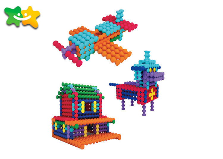 Functional Kindergarten Learning Toys Combination Stitching Plastic Non Toxic