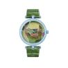 Buy cheap 3D Dial Leather Strap Wrist Watch 5ATM OEM Diamond Quartz Movement from wholesalers