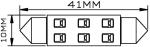 SJ-X6-41MM-4.5W(CANBUS)