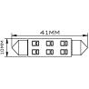 Buy cheap SJ-X6-41MM-4.5W(CANBUS) from wholesalers