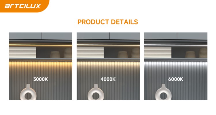 Ultra-Slim Design Under Cabinet A2207/A2217/A2277 Indoor Lighting With Sensor